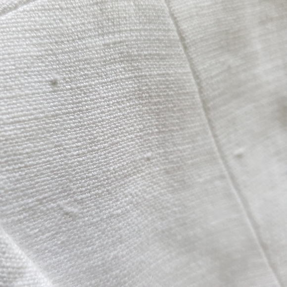 Lauren Ralph Lauren White Linen Lined Jacket Blazer Women's Size 6P - Picture 12 of 17